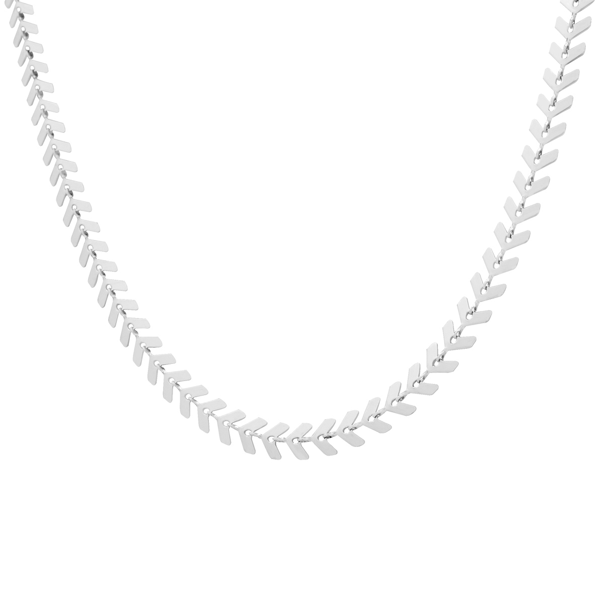 Arrow Chain Silver 6MM Αλυσίδα λαιμού από ανοξείδωτο ατσάλι 316L